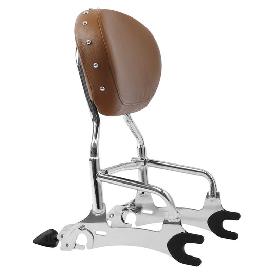 12in Chrome Sissy Bar Backrest for Indian Chief Classic Dark Horse