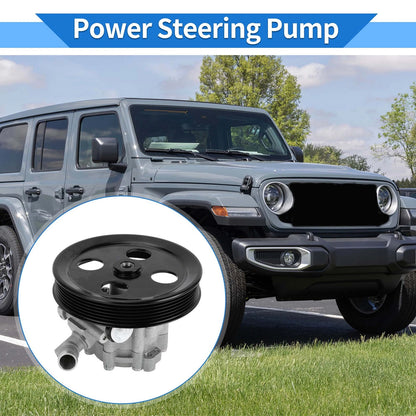 Power Steering Pump with Pulley for Jeep Wrangler (2007-2011)