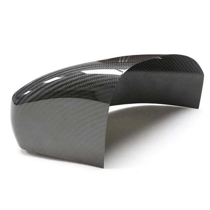 Real Carbon Fiber Addon Rearview Mirror Cover Trim Fit For Range Rover Sport