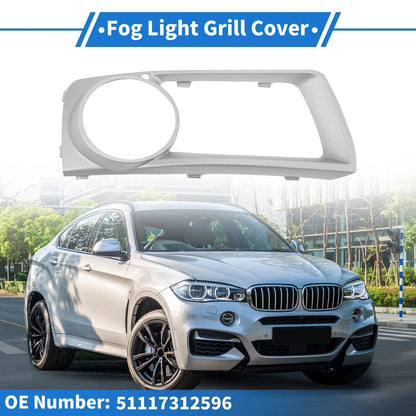 1 Pc Car Front Right Fog Light Grill for BMW X6 (2012-2014)