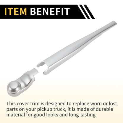 Wiper Arm Blades Cover Trim for Jeep Wrangler JL JLU (2018-2023)