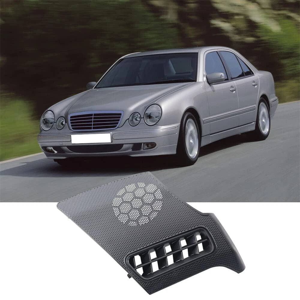 Black Right Side Dash Vent Speaker Grill Cover for Mercedes-Benz W210 (1996-2002)