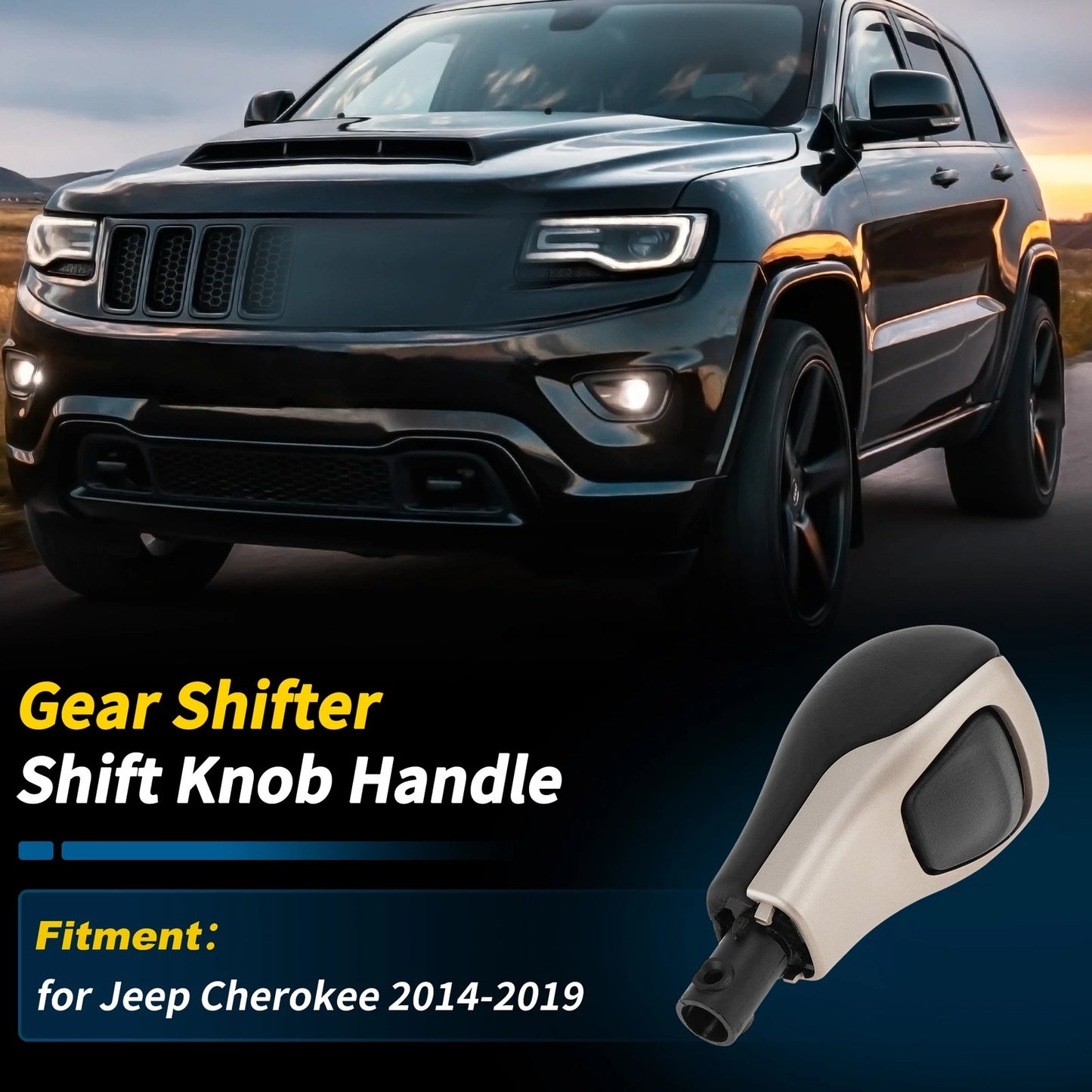 Gear Shift Knob for Jeep Cherokee (2014-2019)