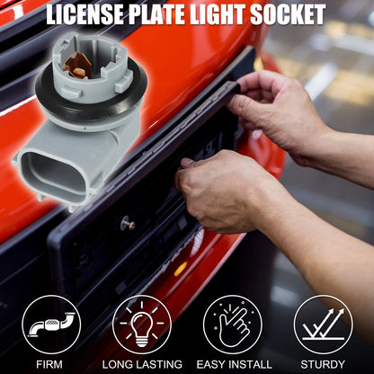 License Plate Light Socket 2 Pins for Toyota Tacoma (1995–2004)