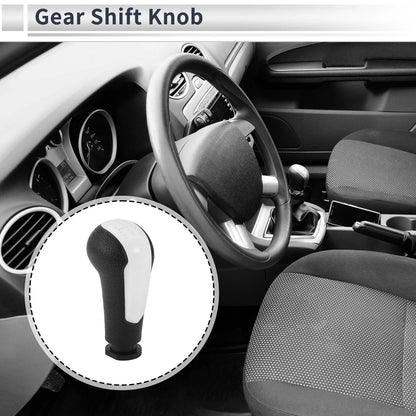 5 Speed Shift Knob for Chevrolet Spark Plastic White Black