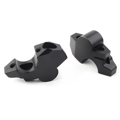 Black Motorcycle Handlebar Riser Clamp for Honda XADV 750 (2017-2019)