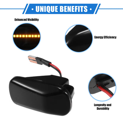 LED Side Marker Turn Signal Light for Honda S2000 (2008-2009) - Yellow