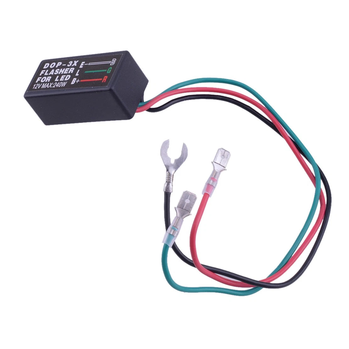 3Pin LED Turn Signal Blinker Relay for Motorcycle ATV UTV SUV