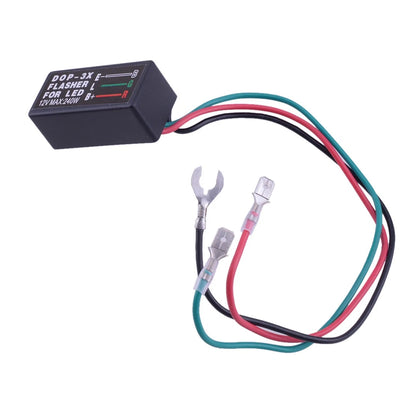 3Pin LED Turn Signal Blinker Relay for Motorcycle ATV UTV SUV