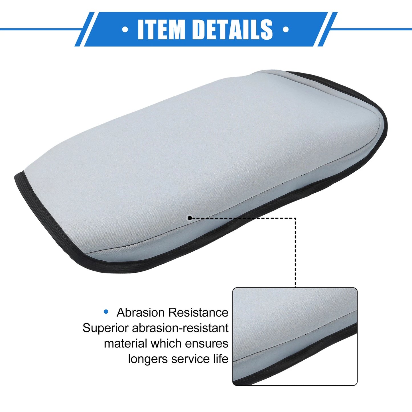 Armrest Protector Pad Replacement for Chevy Malibu Gray (2016 - 2023)