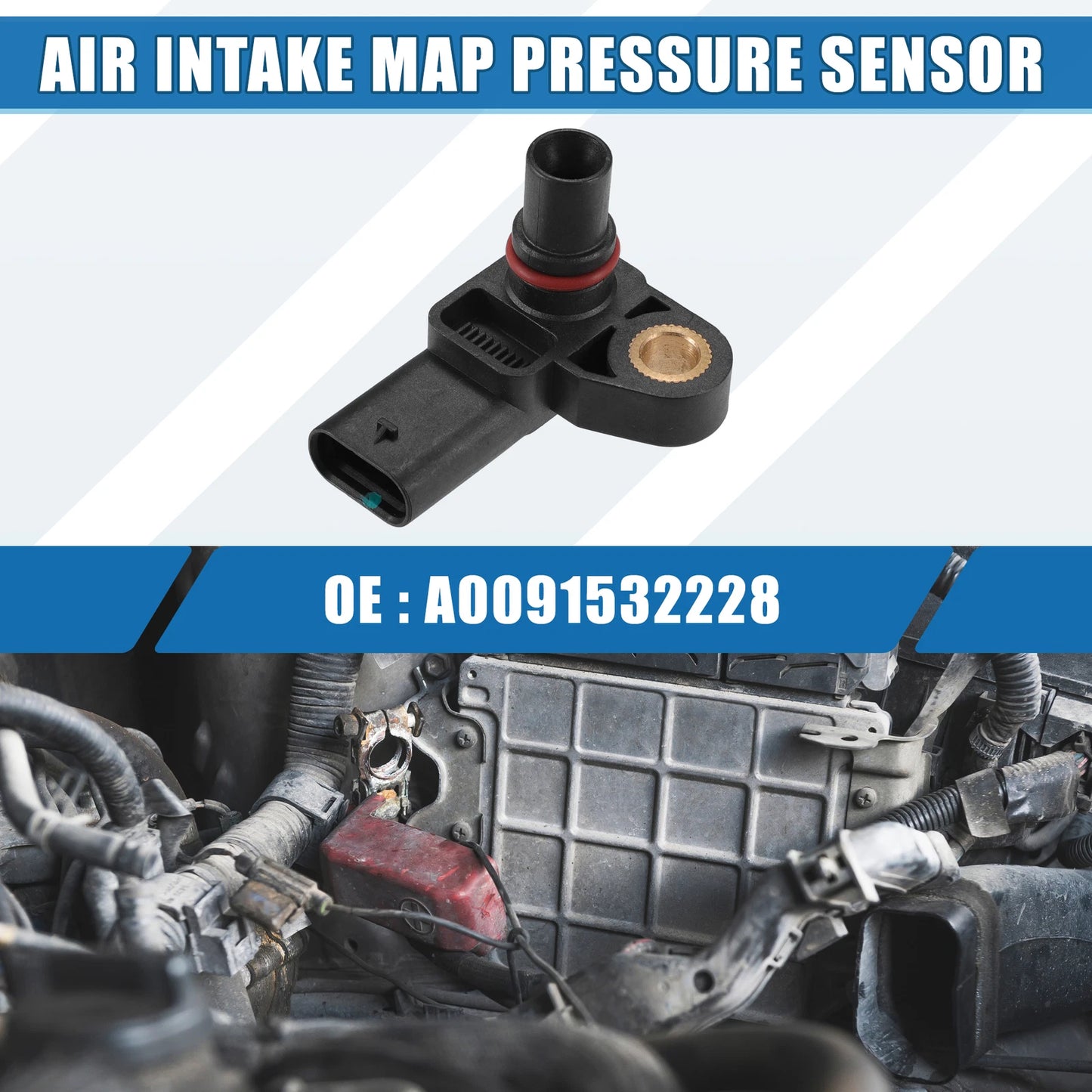 Air Intake MAP Pressure Sensor for Mercedes-Benz CLA250 (2014-2019)