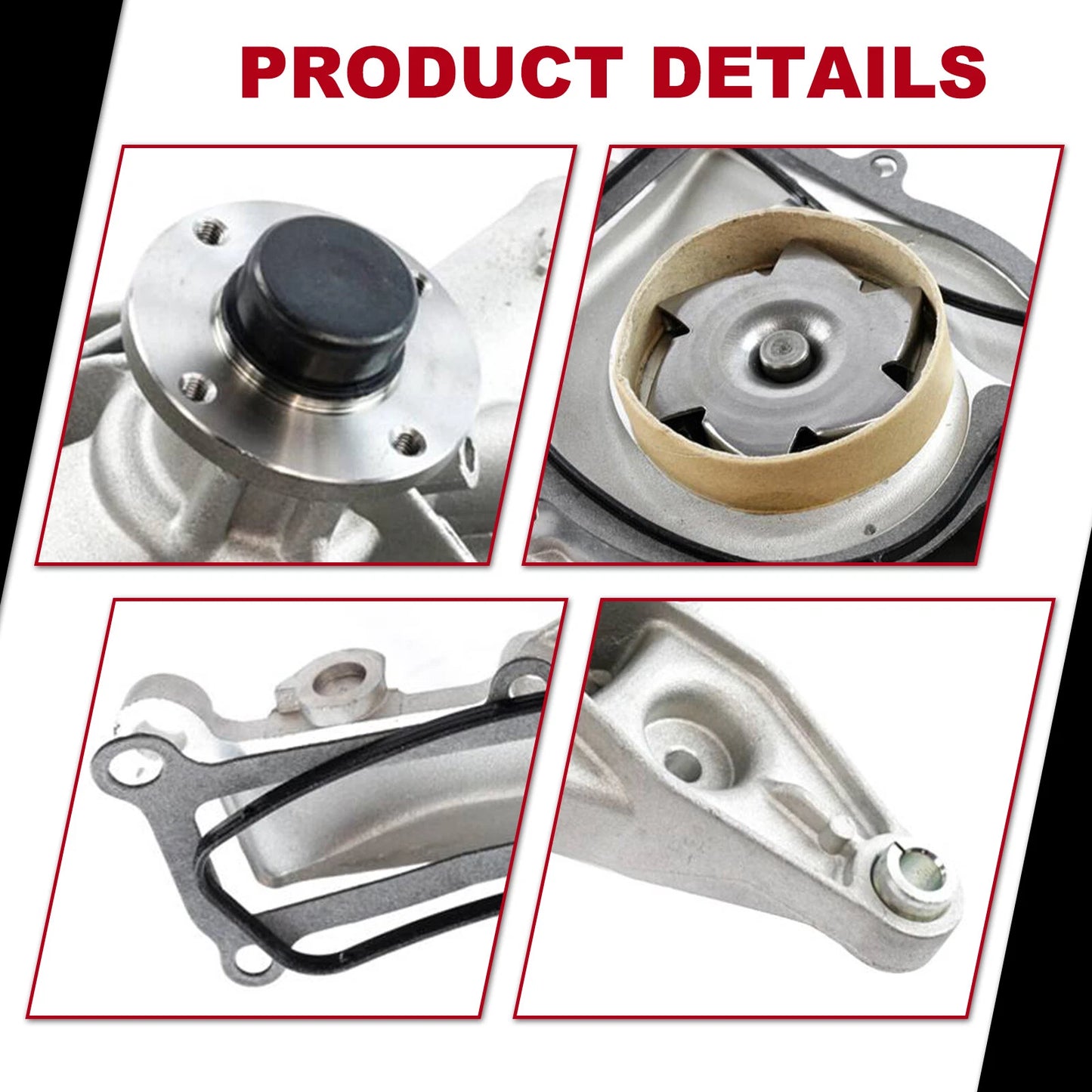 Water Pump & Gaskets for Mercedes W203 CL203 W163 W220 W211 W639 R230
