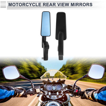 Rear View Mirror Handlebar for M8/M10 Motorcycles Black Aluminum