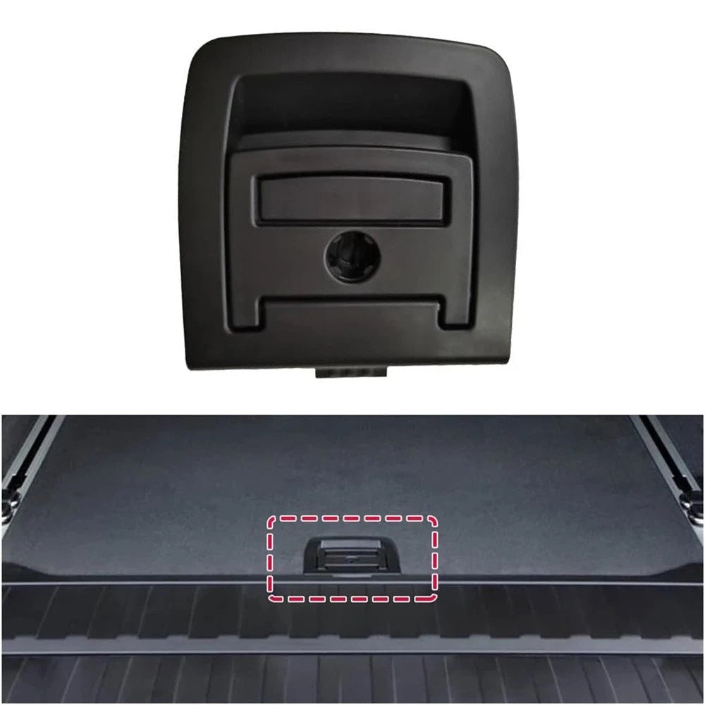 Rear Trunk Mat Carpet Handle Black for BMW 5 Series E60/F11/F07 (2002-2017)