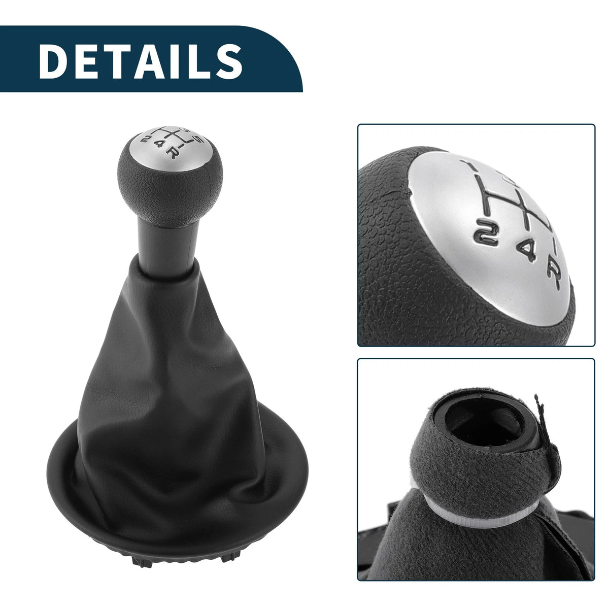 5 Speed Manual Gear Shift Knob & Cover for Citroen Berlingo (2008-2021)