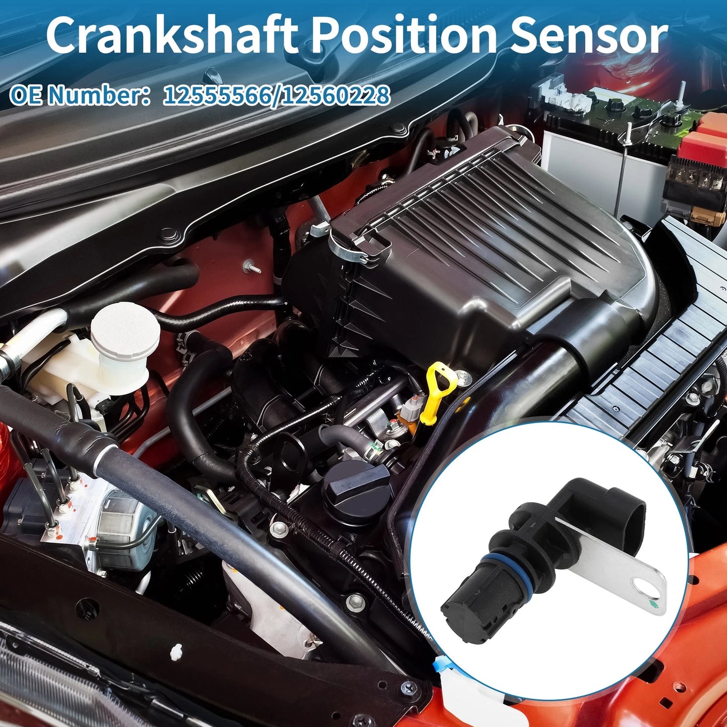 Crankshaft Position Sensor 5.7 for Chevy Corvette Base (1997-2004)