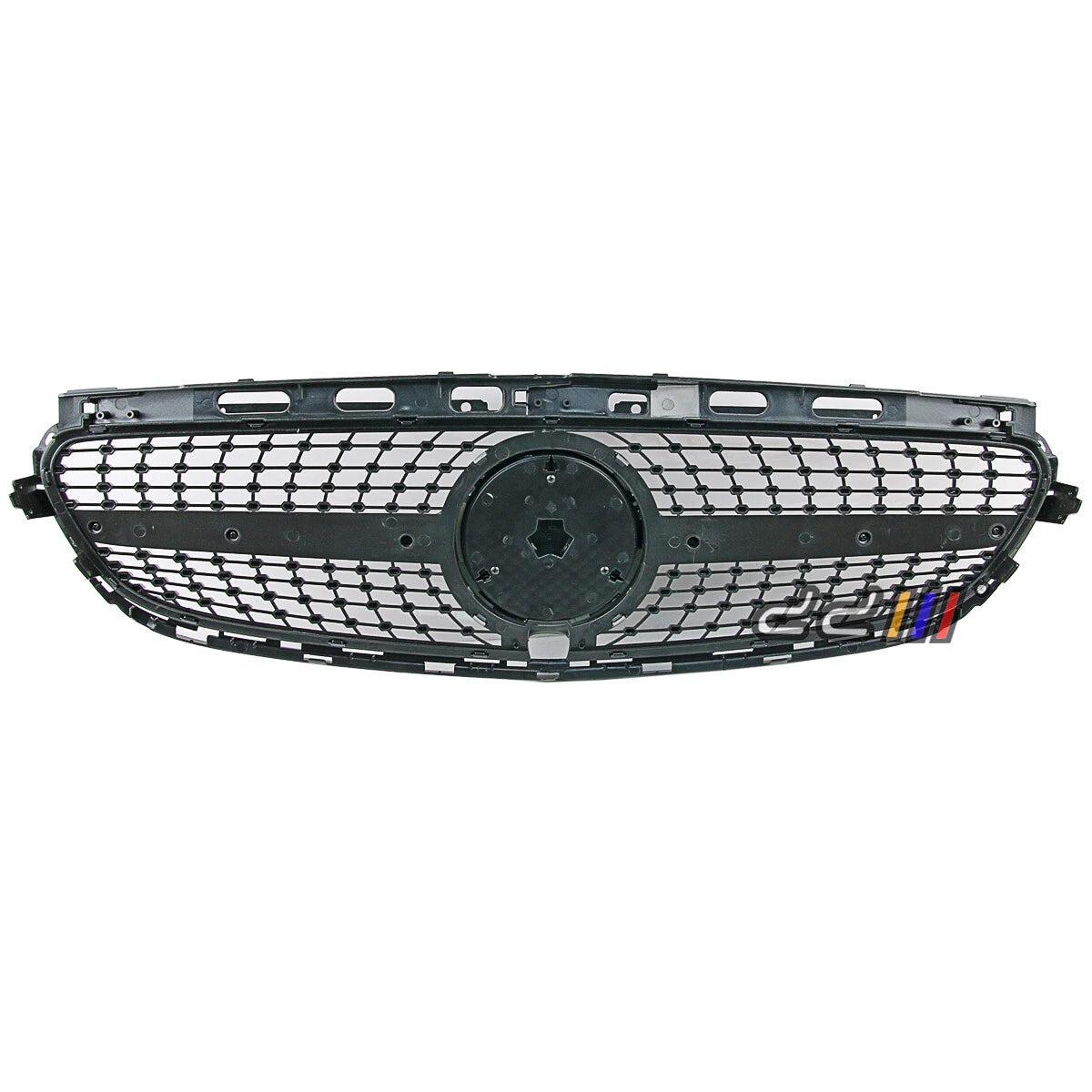 Silver Diamond Grille for Mercedes Benz W212 E-Class E180 E200 E300 (2013-2016)