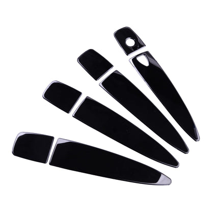 Black Side Smart Door Handle Cover Trim for Nissan Sentra (2013-2019)