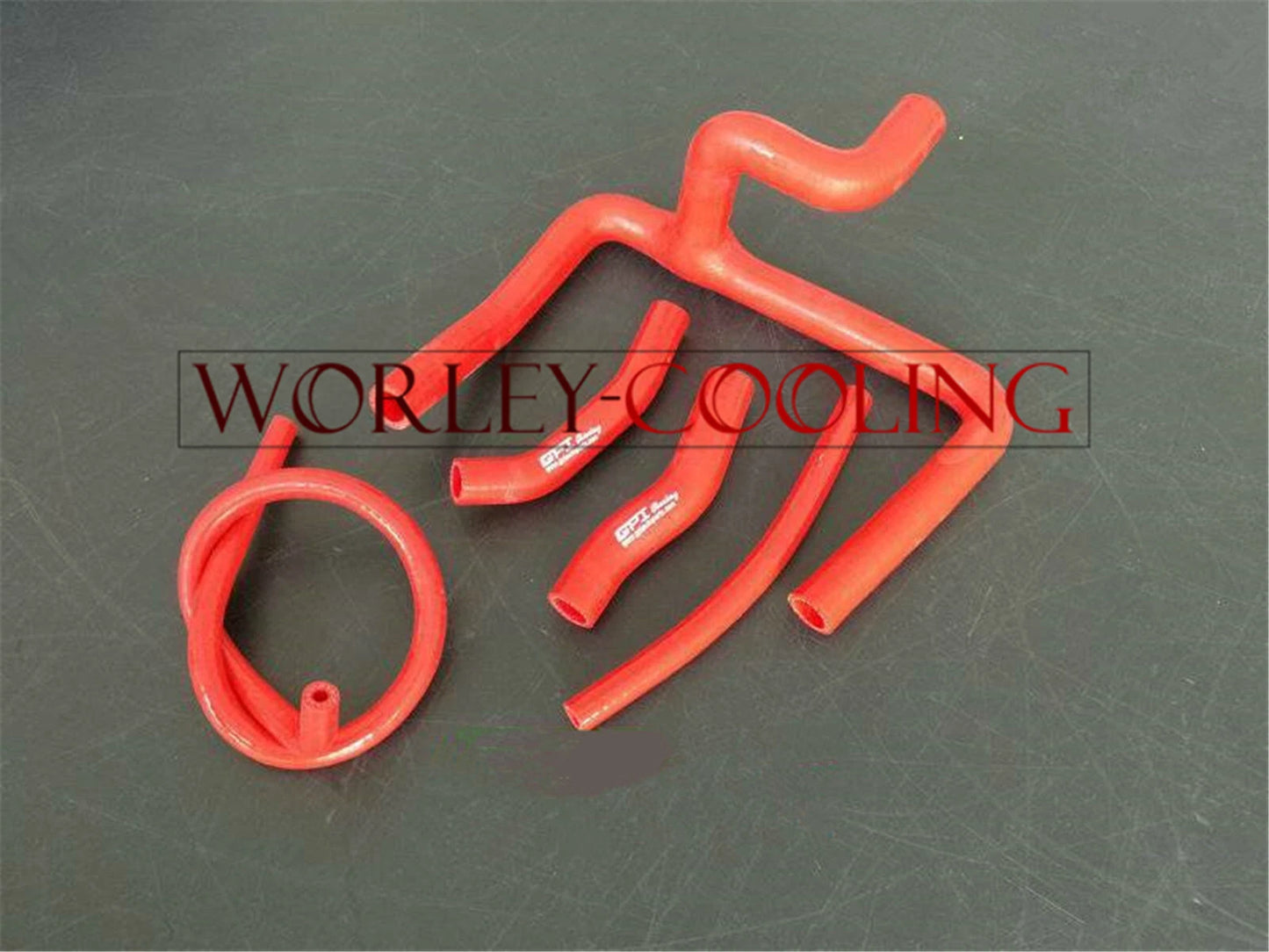 Red Silicone Y Hose Kits for Honda CR250R (2000-2001)