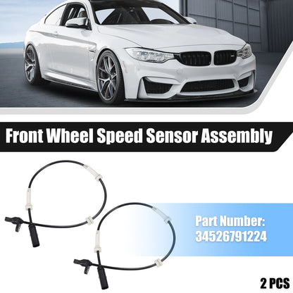 Front Left Right ABS Wheel Speed Sensors for BMW 228i xDrive (2014-2020)