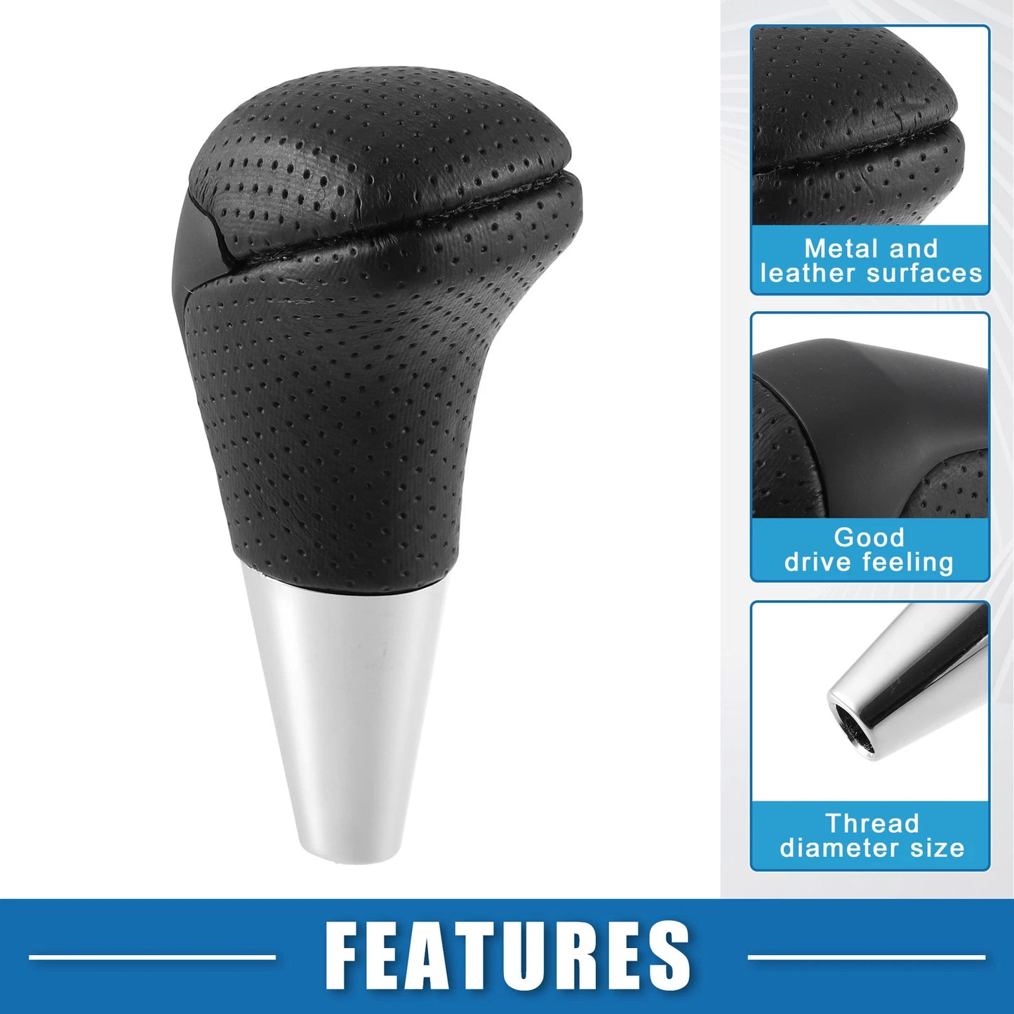 Auto Gear Shift Knob for Toyota Land Cruiser (2016-2021) Black