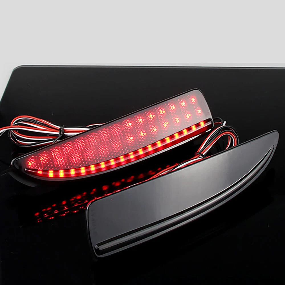 LED Rear Bumper Tail Brake Signal Lights for Mazda 3 Sedan/Wagon (2004-2013)