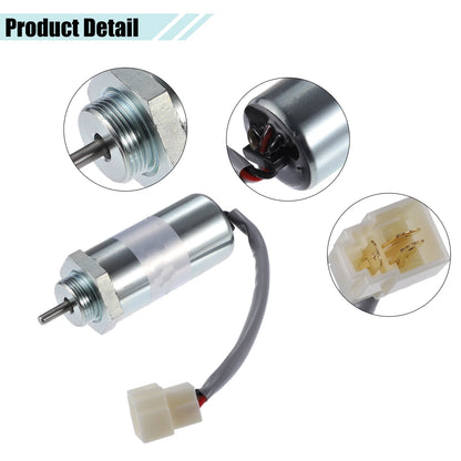 Fuel Shut Off Solenoid Valve for Isuzu 3LD1 3LD2