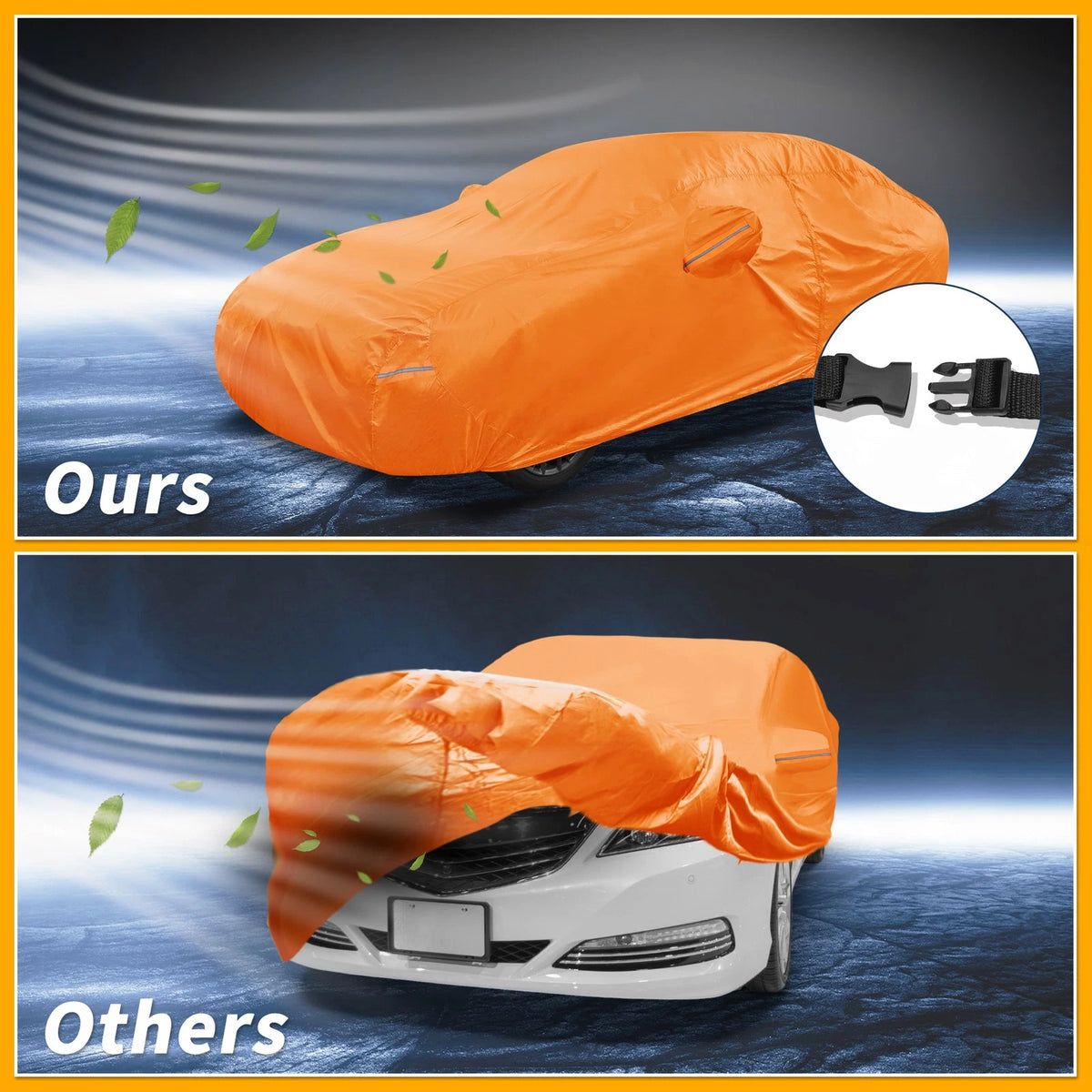 210D-PU Car Cover Waterproof for Acura TLX (2015-2024)