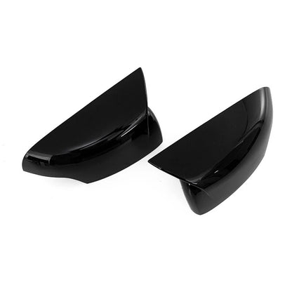 OX Horn Cover Trim Rear View Side Mirror for Ford Ranger (2015-2023) Gloss Black