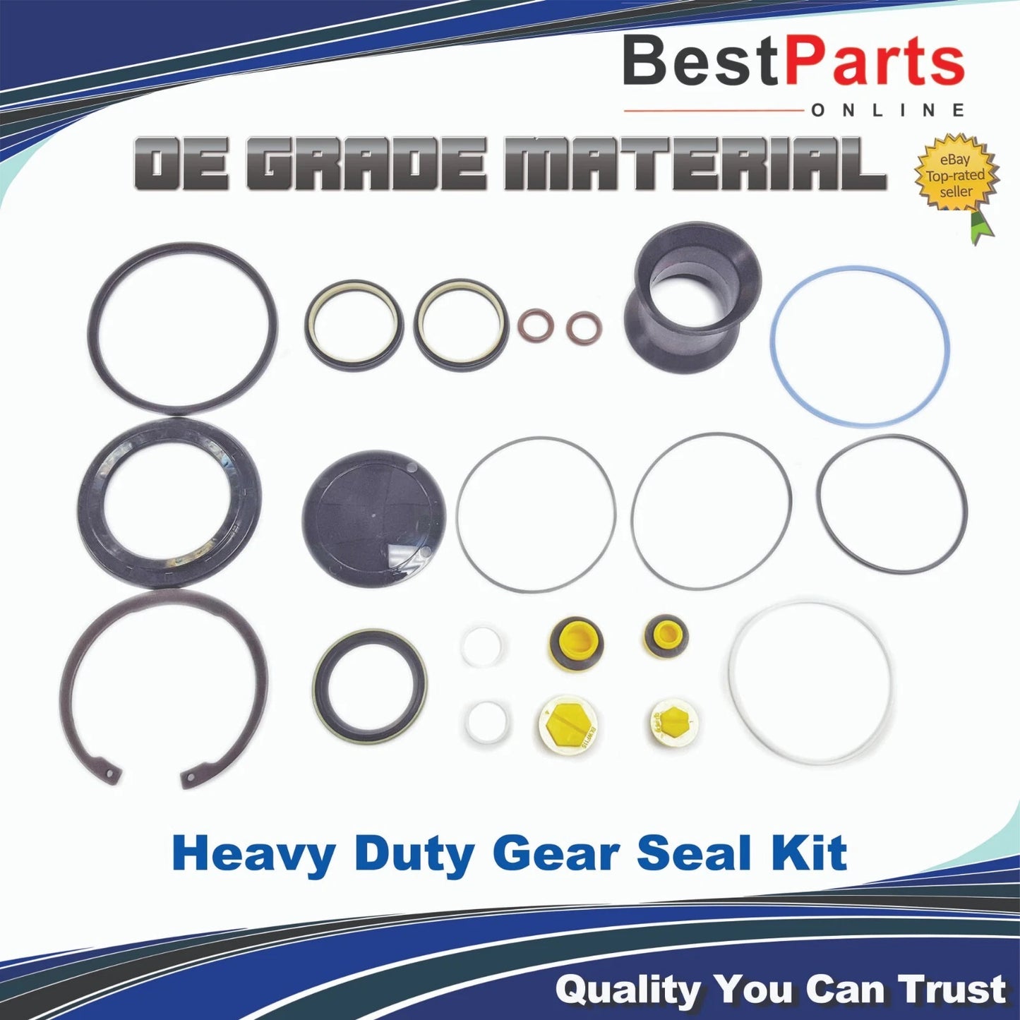 Heavy Duty Gear Seal Kit for SHEPPARD M80 Slave With L Seal