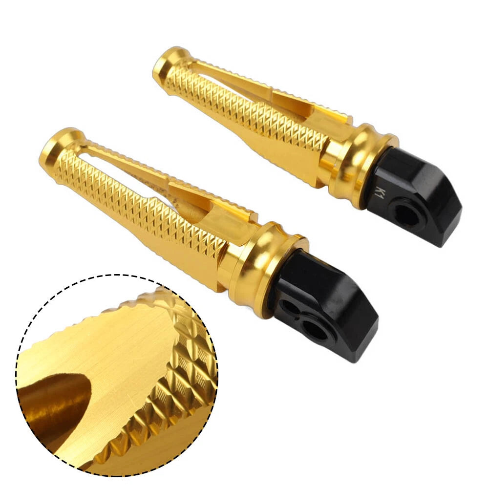 2 x Rear Passenger Foot Pegs for Triumph Daytona 675, 955i, Tiger 1050 (2006-2018)