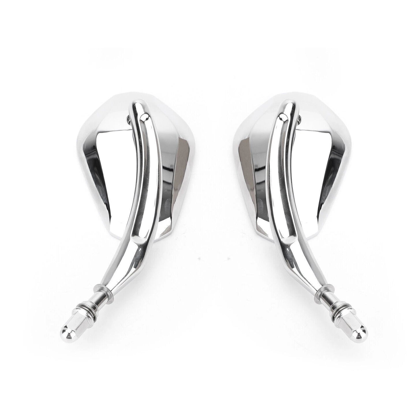 Custom Mirror Diamond M8 Chrome E-Approved for Softail Sportster Touring (2018-2023)