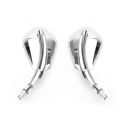 Custom Mirror Diamond M8 Chrome E-Approved for Softail Sportster Touring (2018-2023)