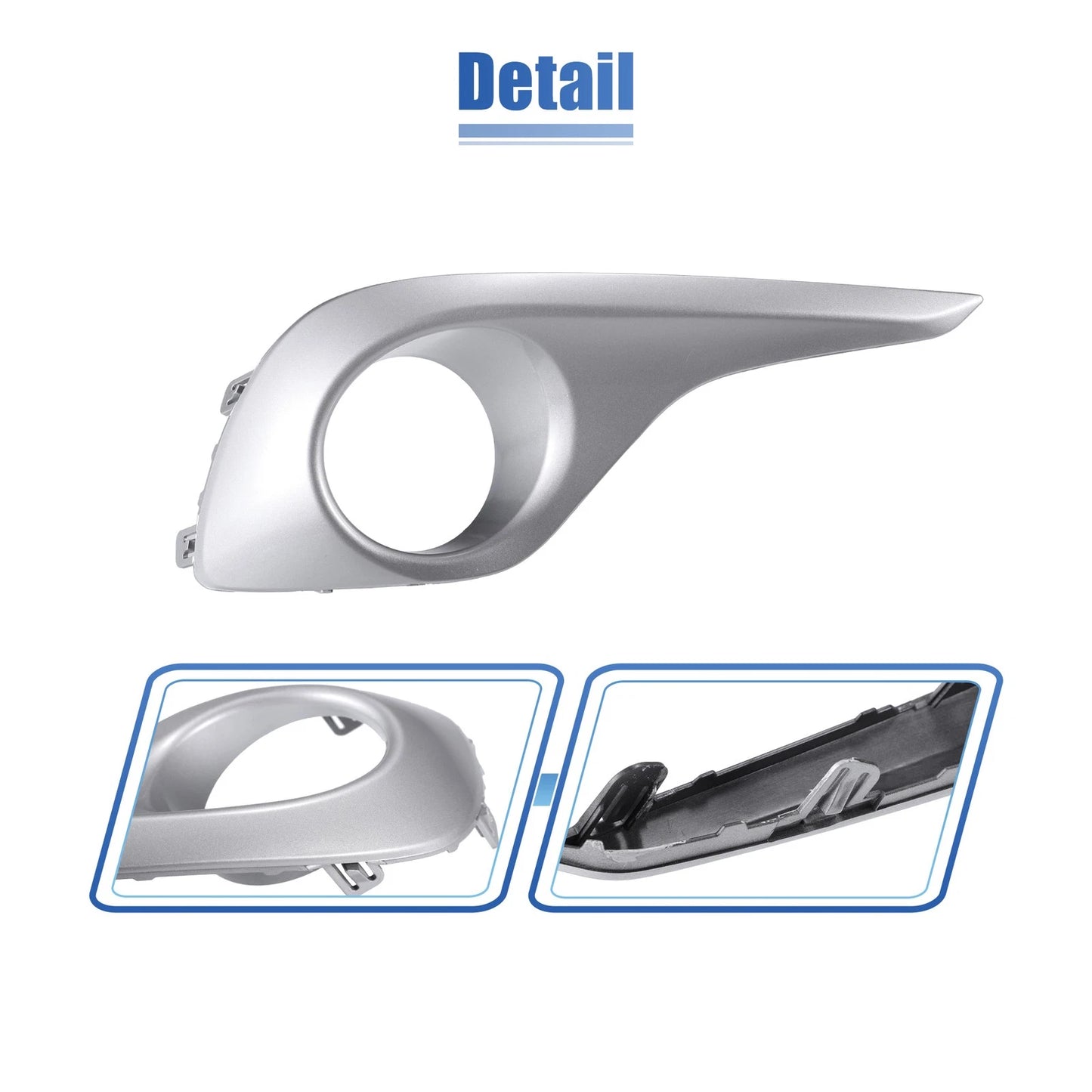 Fog Light Grille Cover for Toyota Highlander (2013)
