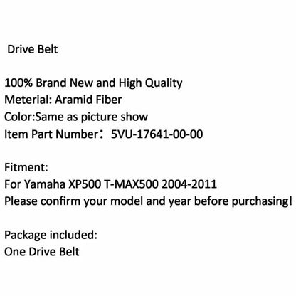 V-Belt Drive Belt for Yamaha T-MAX 500 (2004-2011)