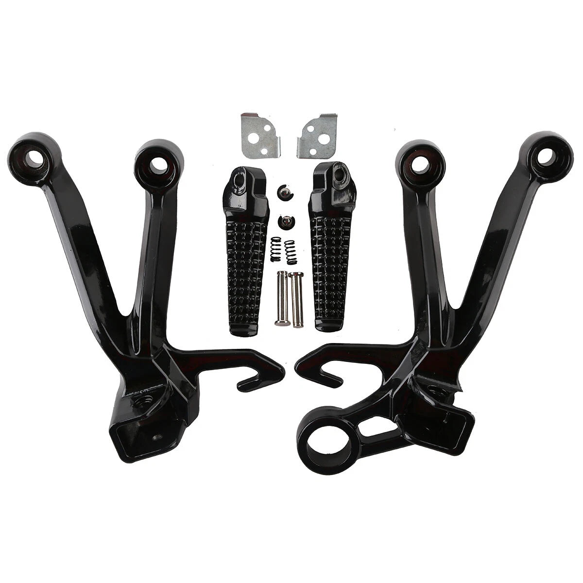 Rear Footrest Peg Bracket for Suzuki GSXR1000 2003-2004 Black