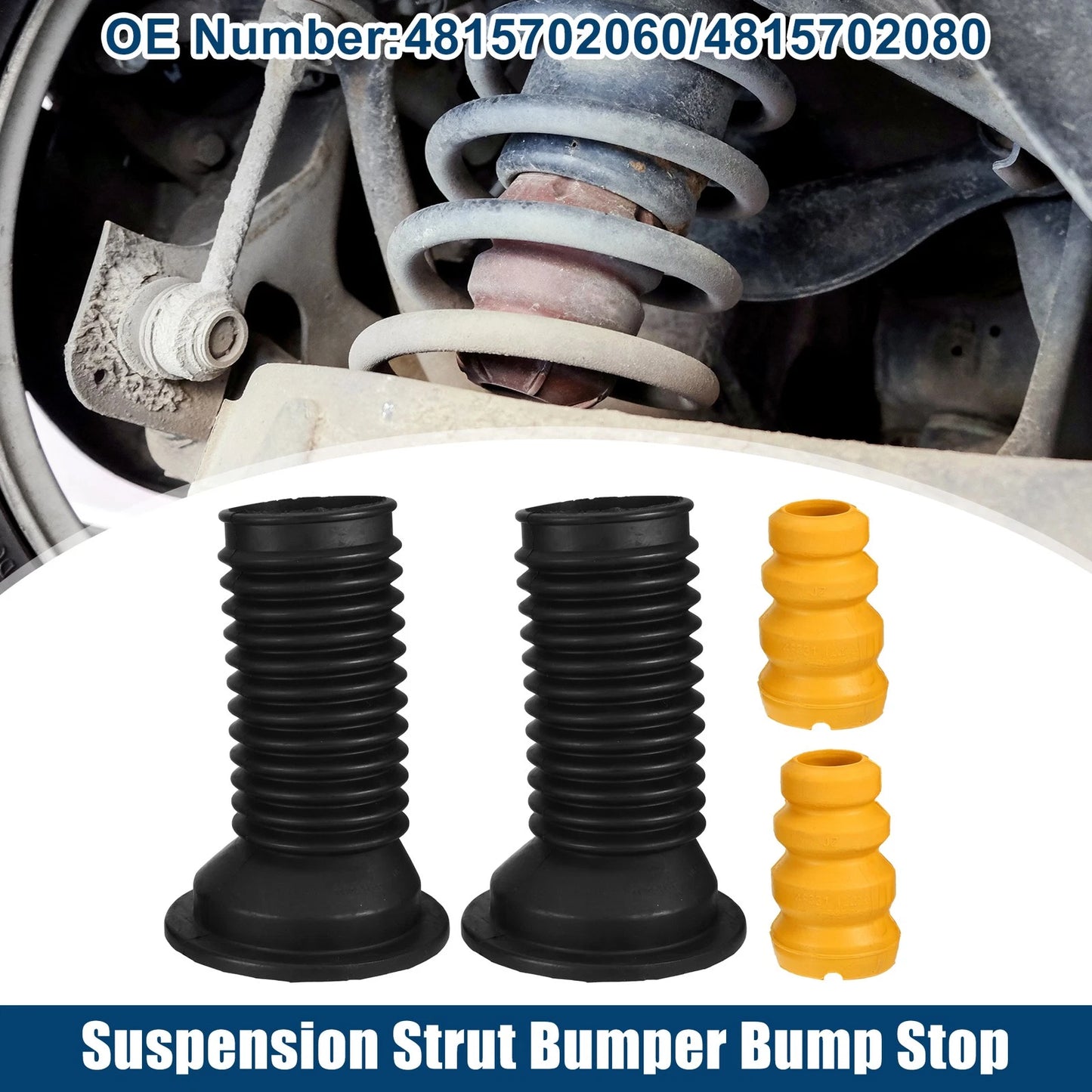 Strut Bumper Bump Stop Dust Cover for Toyota Matrix (2003-2014)