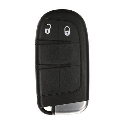 2 x Button Car Key Cover Housing for Jeep Chrysler Dodge