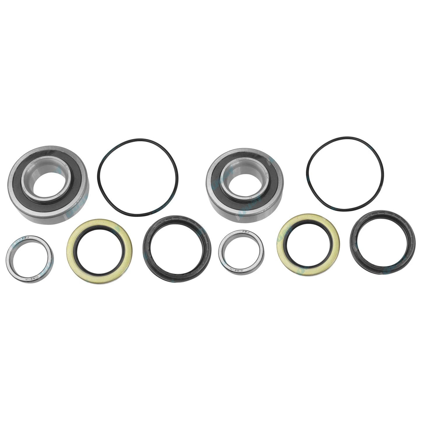 2 x Rear Wheel Bearing Kits + Grease for Toyota Hilux GGN15 GGN25 KUN16 KUN26