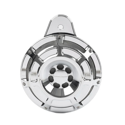 Horn Speaker Cover for Harley Sportster Dyna Big Twin 1991-2023 Chrome