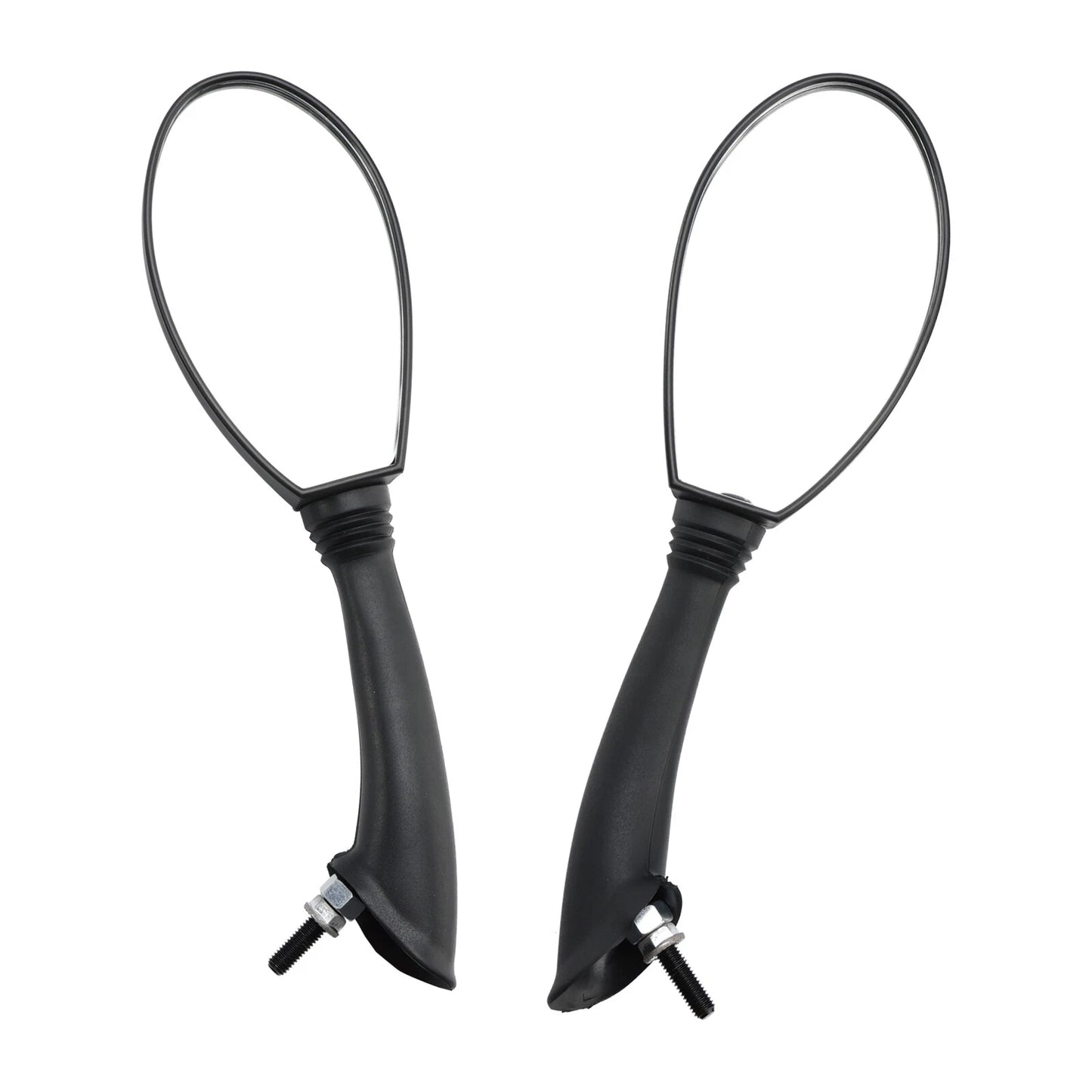 Mirrors Pair Black for Piaggio Fly 50, 100, 125, 150, Vespa ET2 (2000-2023)