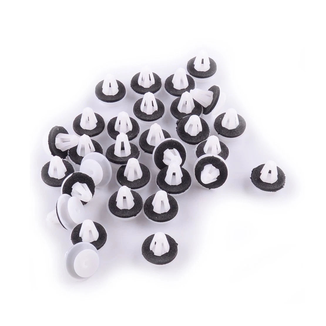 60pcs Door Panel Fastener Clips for Mercedes Benz R129 W202 W211 Series