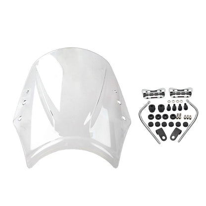 Clear Universal Motorcycle Windshield Deflector