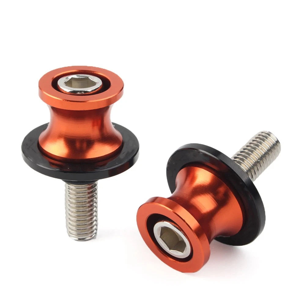 8MM Swingarm Spools Slider Stand Screws for KAWASAKI ZX6R (2012-2021) Orange