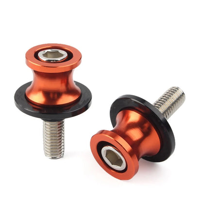 8MM Swingarm Spools Slider Stand Screws for KAWASAKI ZX6R (2012-2021) Orange
