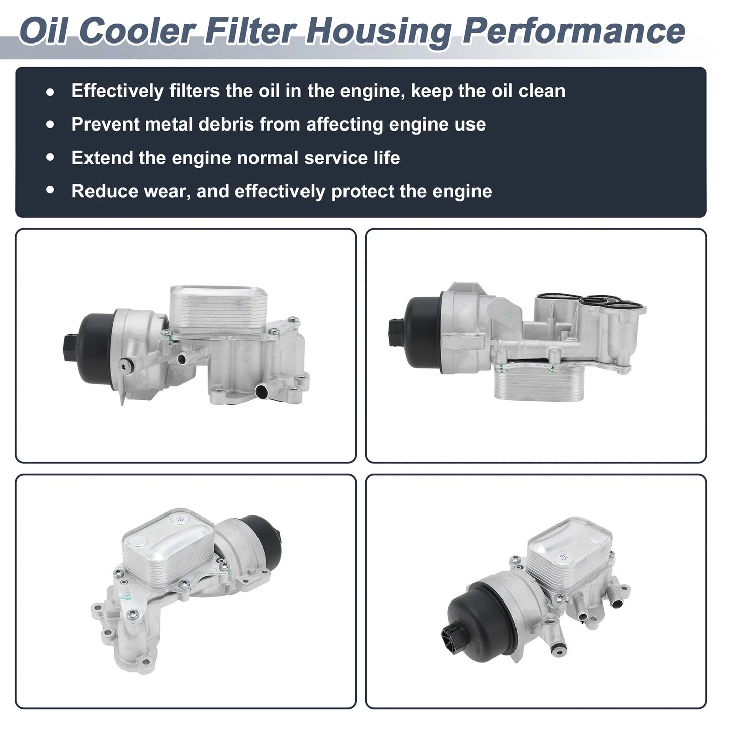 Engine Oil Filter Housing for Mini Cooper (2010-2015)