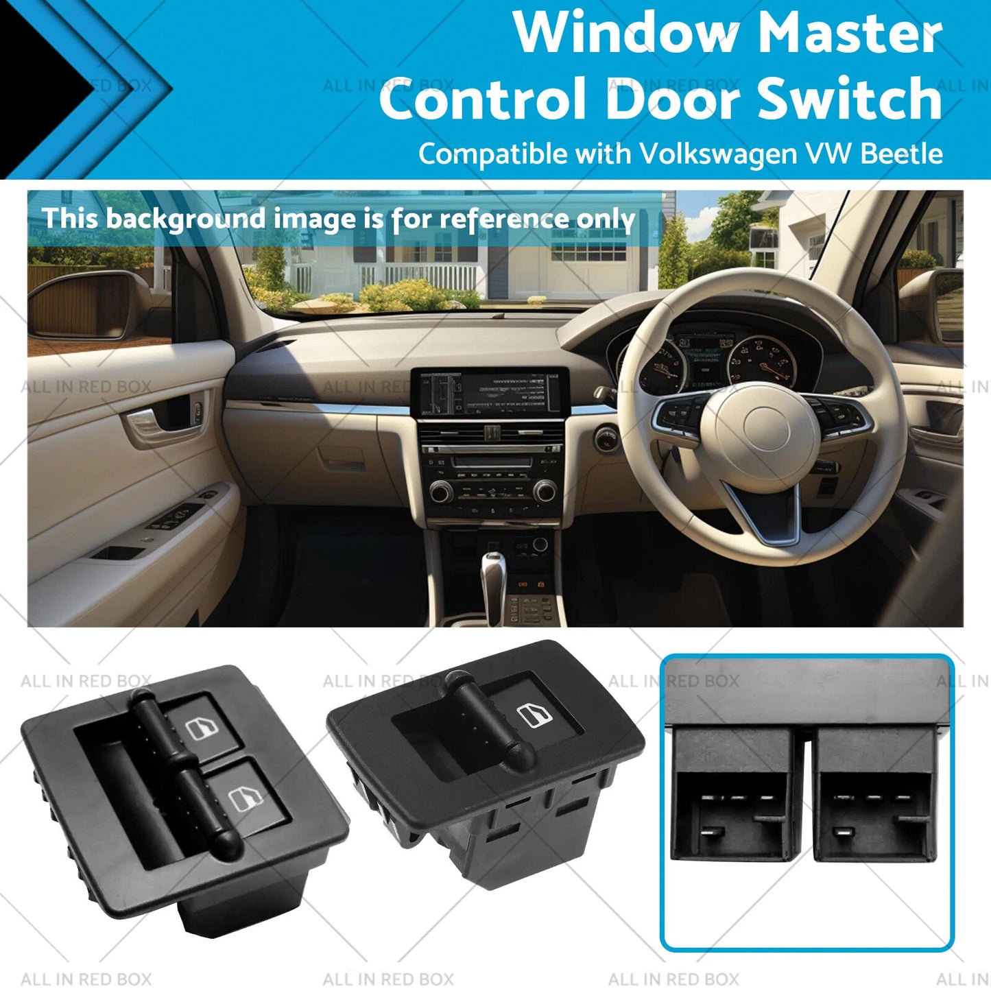 Right Hand Drive Power Window Master Control Switch for Volkswagen