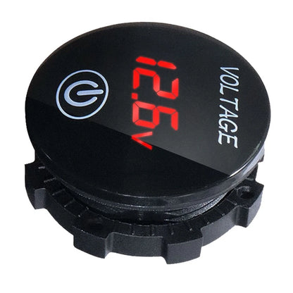1x Touchscreen Digital LED Voltmeter Gauge for Car Panel Meter