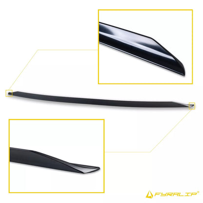 8" Matte Black Boot Lip Duckbill Spoiler for Toyota Corolla (2007-2013)