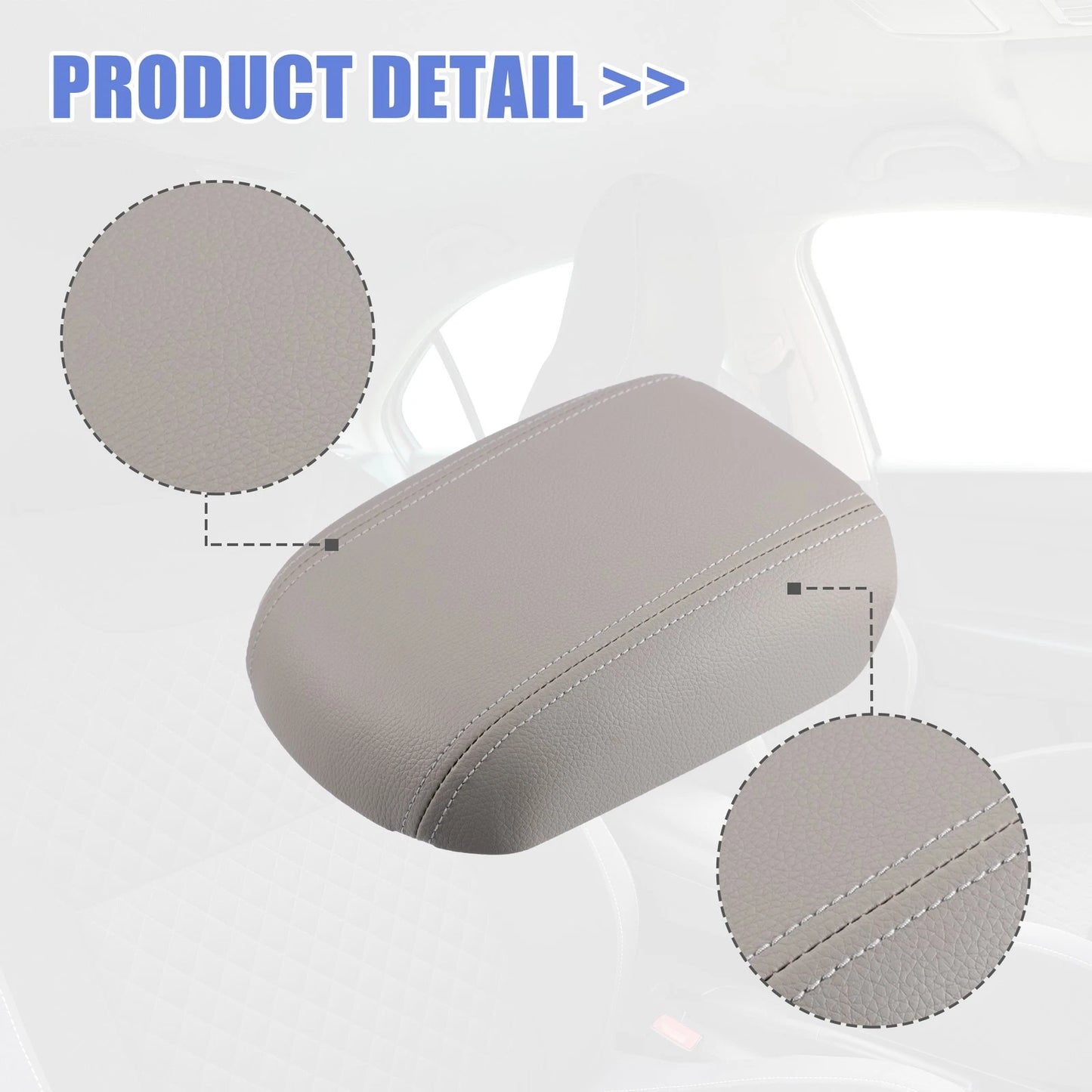 Center Console Armrest Cover for Chevrolet Cruze Gray (2009 - 2014)